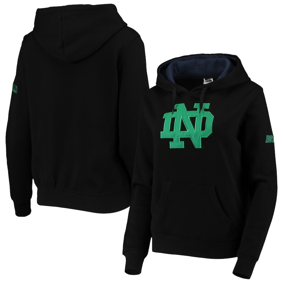 

Толстовка Stadium Athletic Notre Dame Fighting Irish, черный