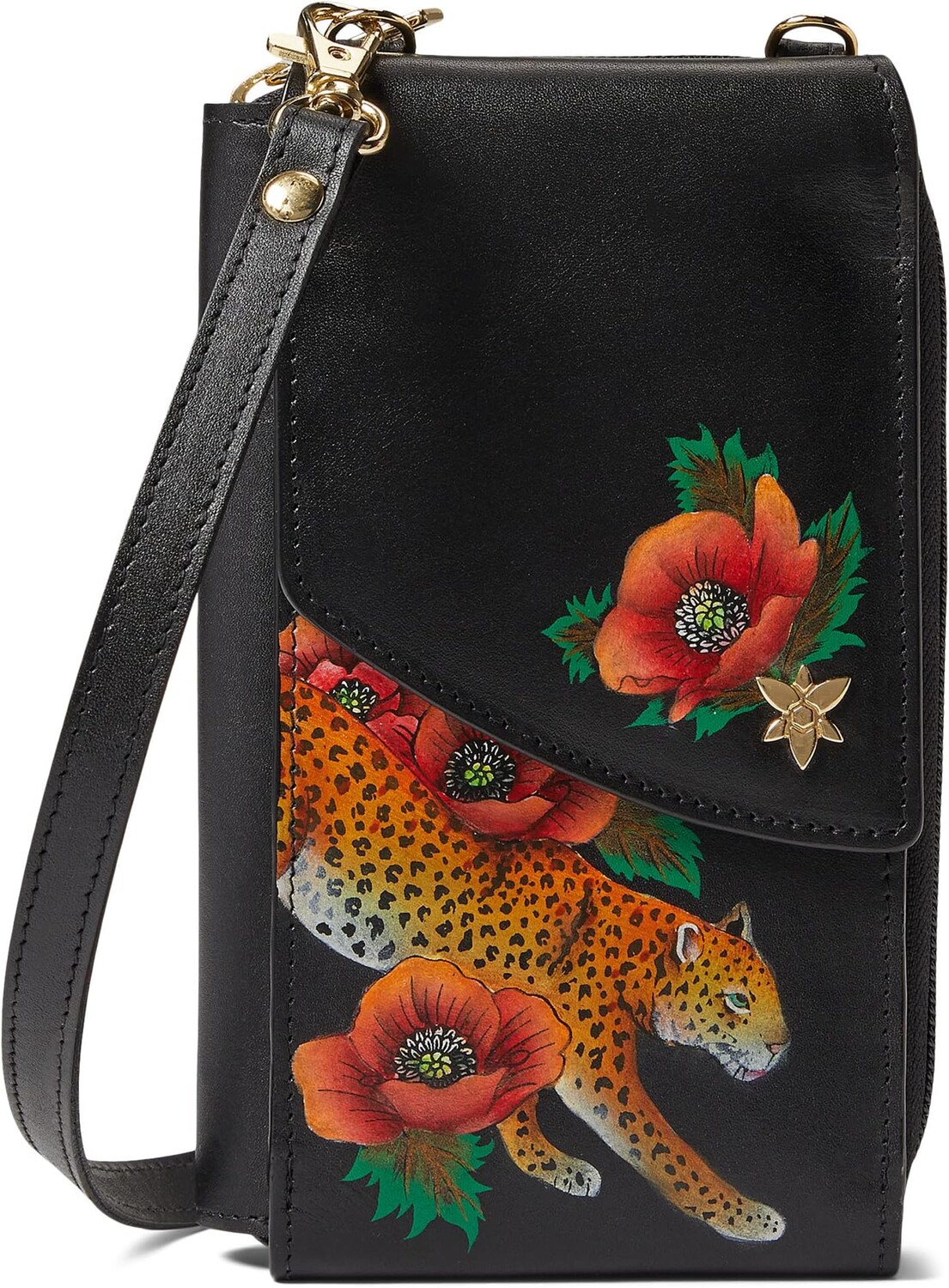 

Сумка Crossbody Phone Case 1173 Anuschka, цвет Enigmatic Leopard
