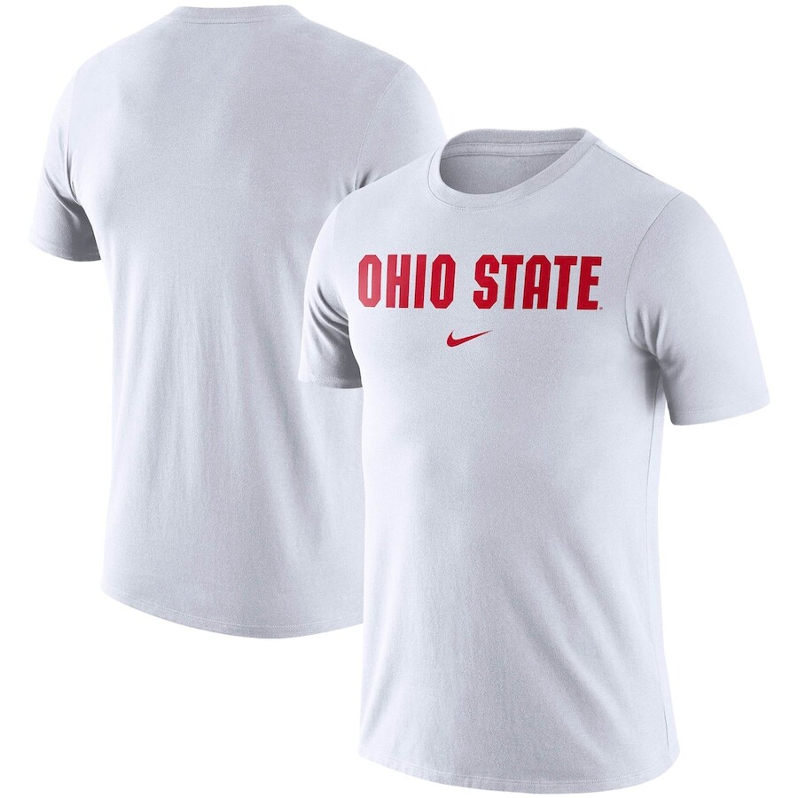 

Футболка с коротким рукавом Nike Ohio State Buckeyes, белый