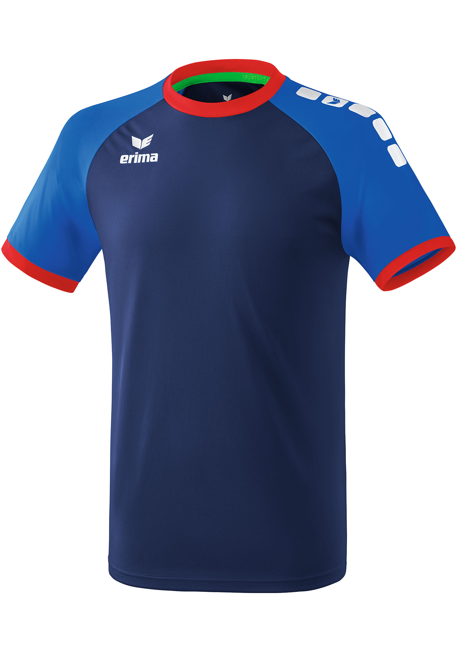 

Рубашка erima Zenari 3.0 Trikot, цвет new navy/new royal/rot