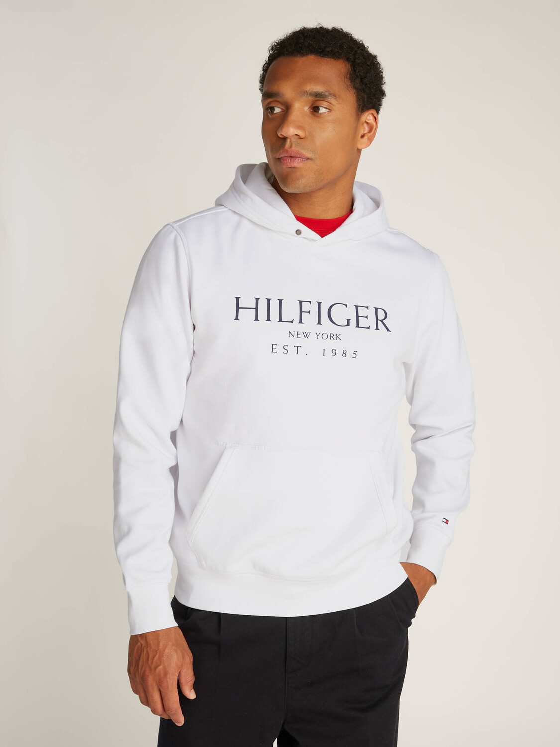 

Толстовка Tommy Hilfiger Regular Fit, белый