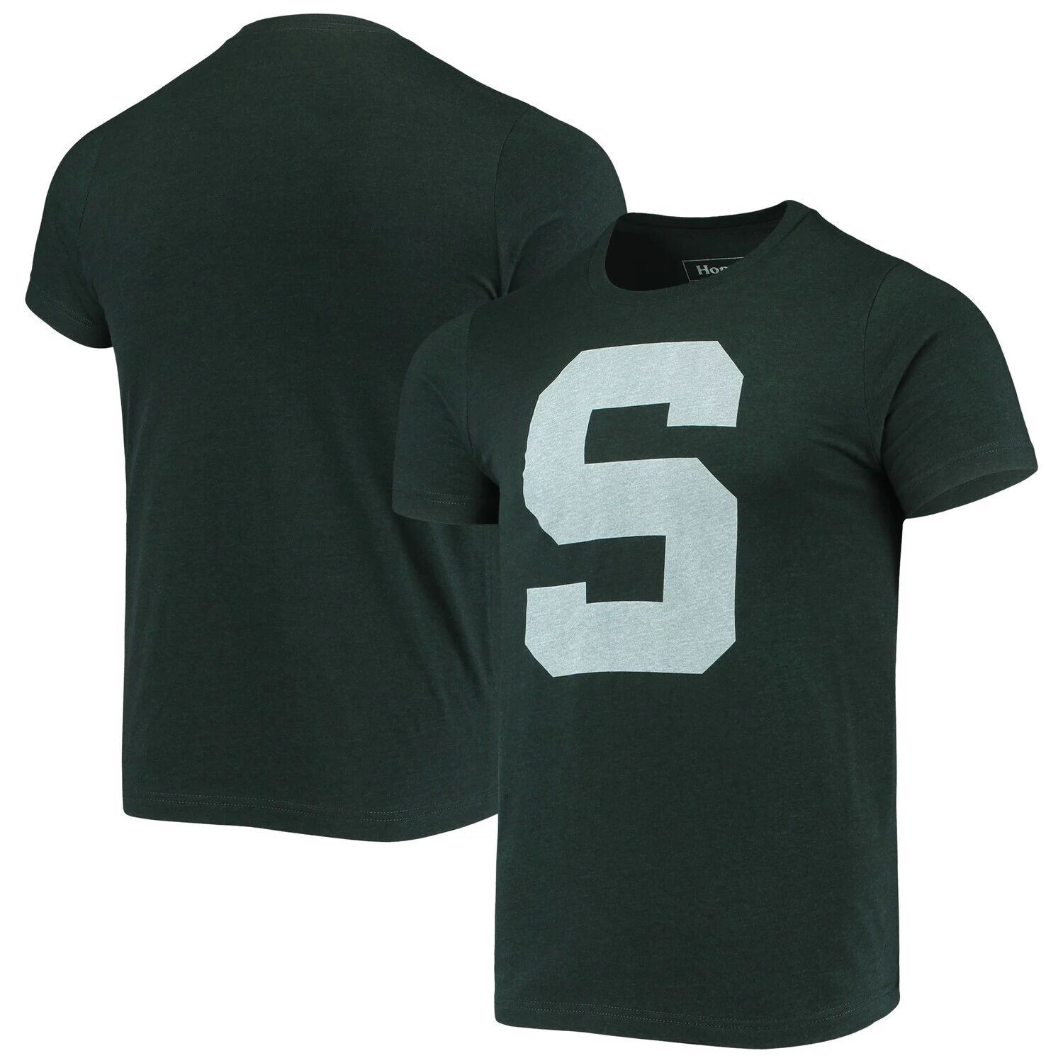 

Мужская зеленая футболка с логотипом Homefield Michigan State Spartans Vintage Logo