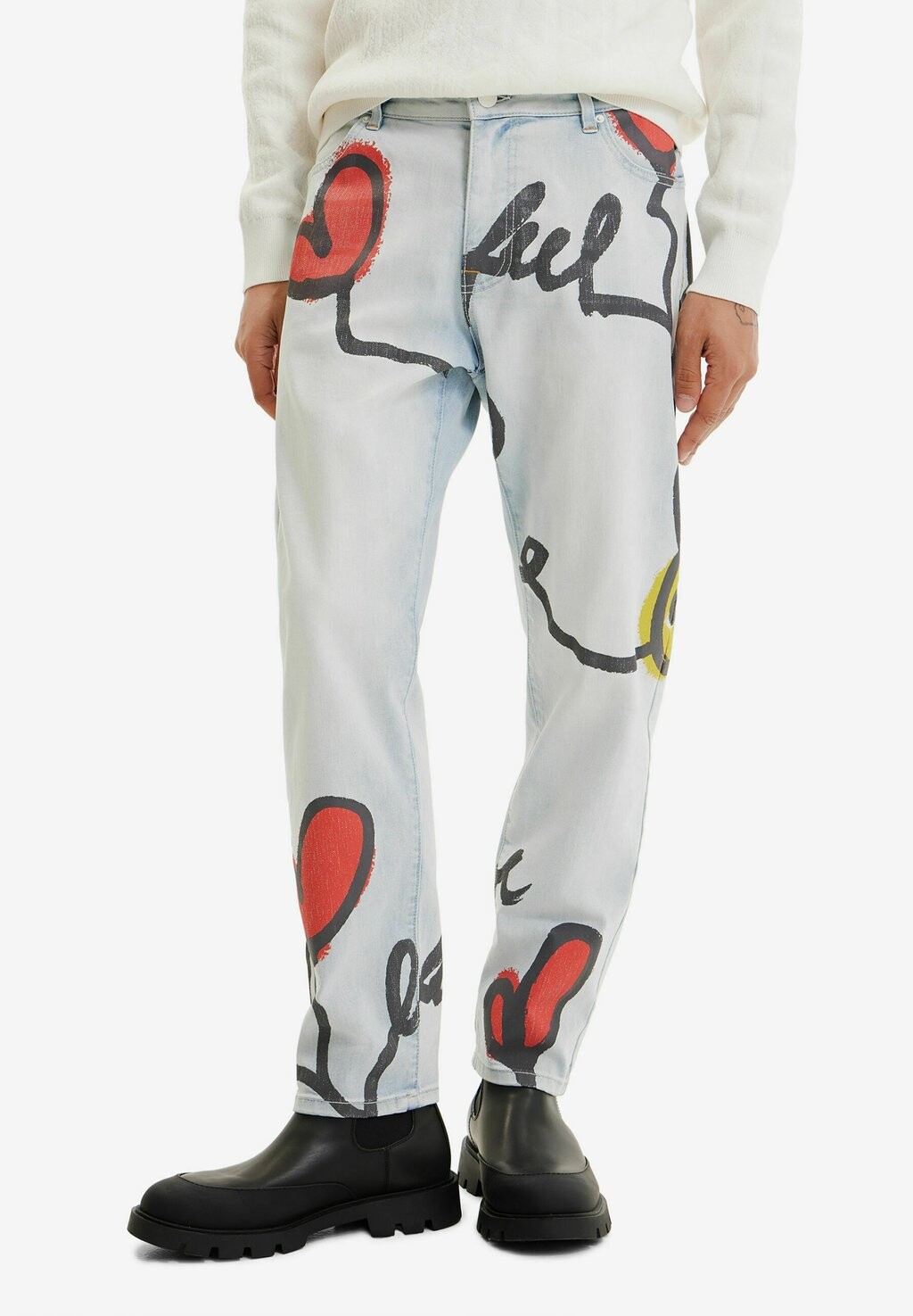 

Джинсы прямого кроя Desigual
