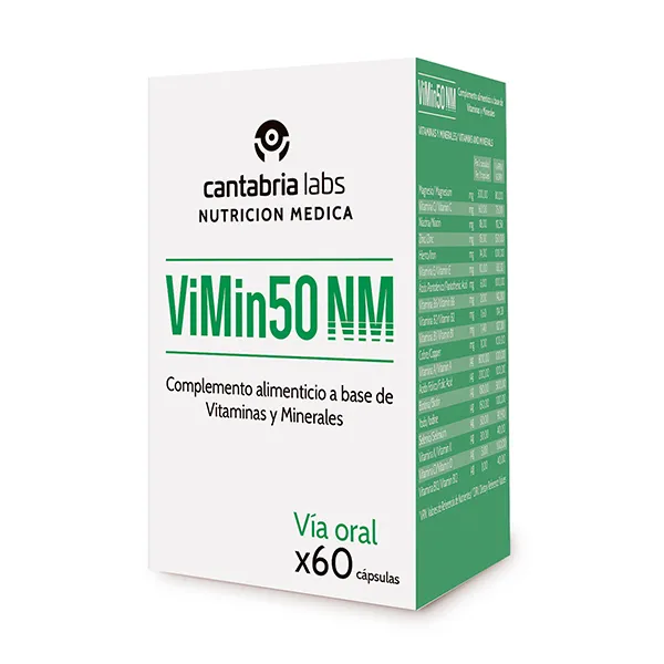 

Биологически активная добавка Cápsulas Vimin50 Nm Nutricion Medica, 60 UD