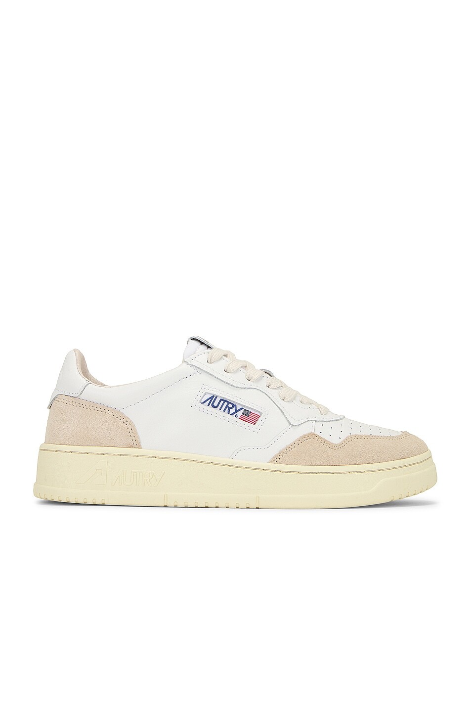 

Кроссовки Autry Medalist Low Leather Suede, белый