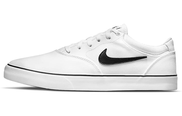 

Кроссовки унисекс для скейтбординга Nike Sb Chron 2 Cnv белый/черный