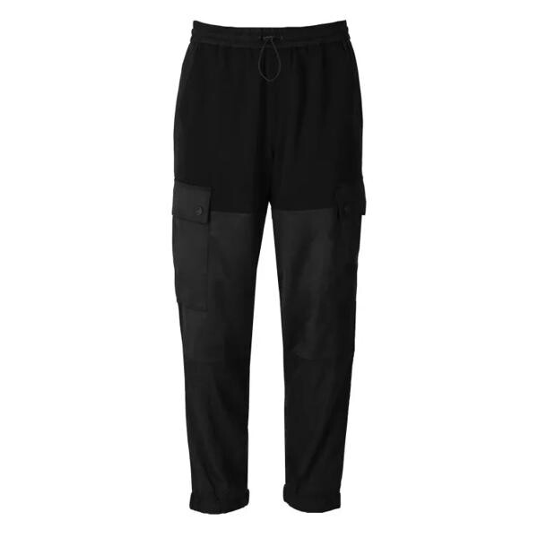 

Брюки cargo sweatpants with logo Versace Jeans Couture, черный