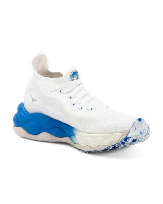 

Кроссовки для бега Wave Neo Ultra Mizuno, белый/синий