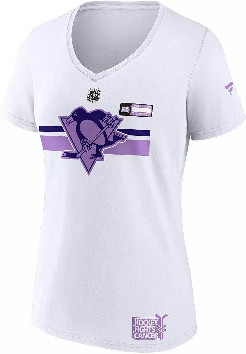 

Футболка НХЛ Хоккей против рака Fanatics Pittsburgh Penguins