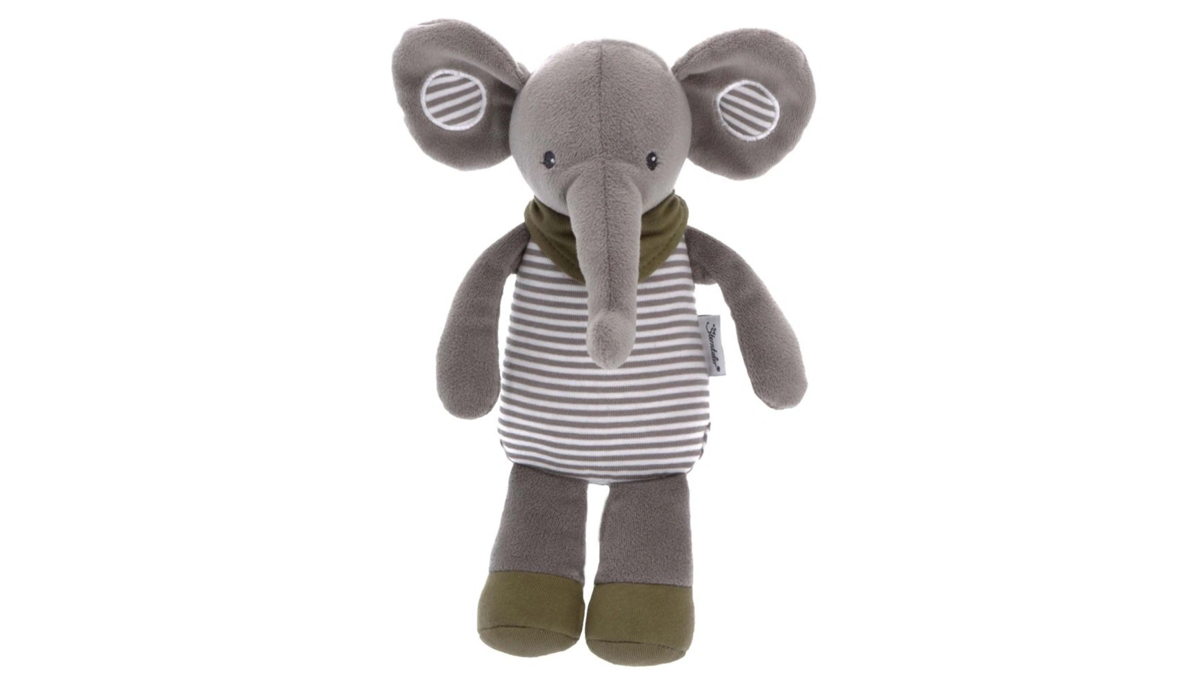Игрушечный слон эдди с шарфом и погремушкой Sterntaler