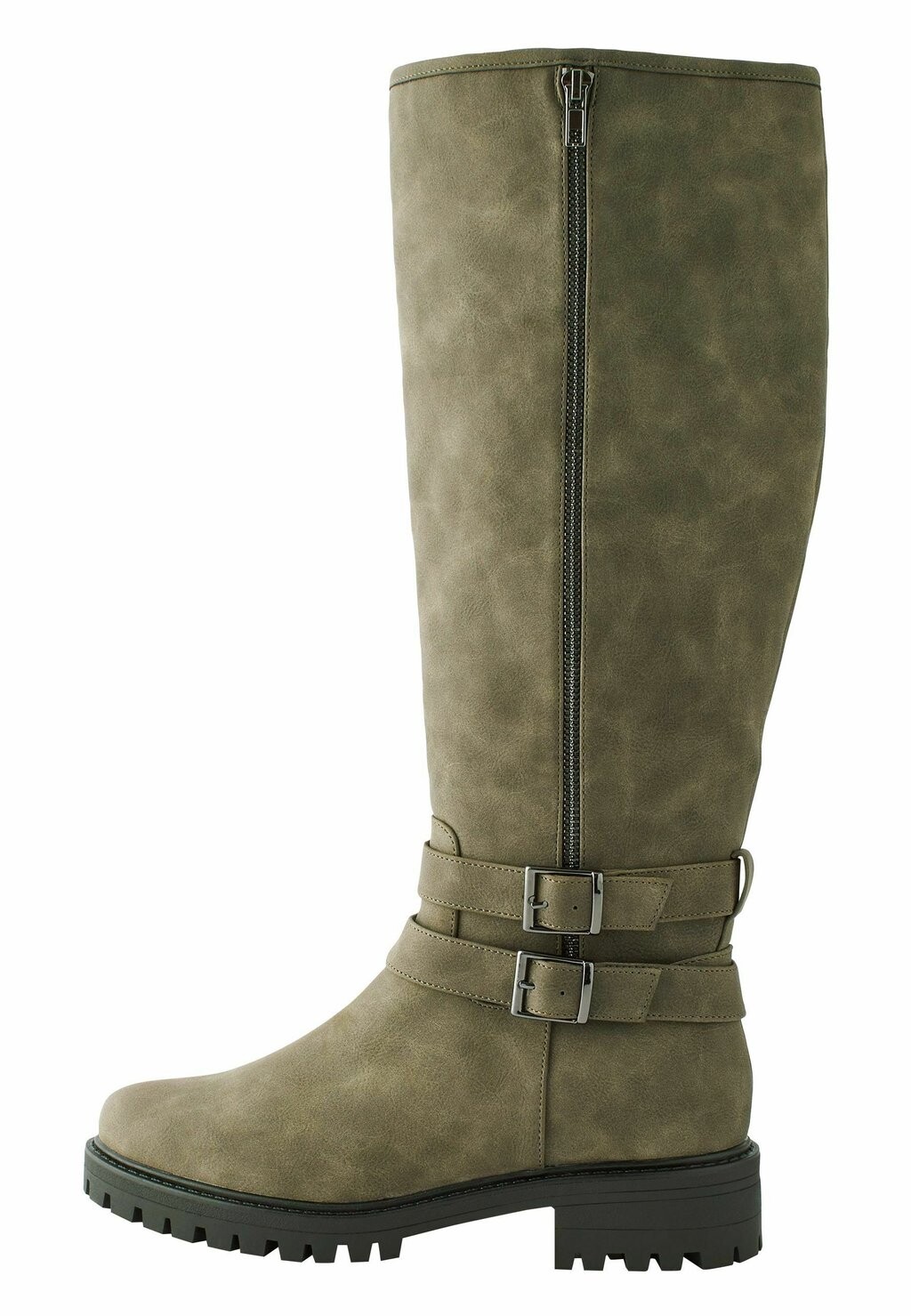 

Техасские/байкерские ботинки Forever Comfort Buckle Detail Next, цвет grey