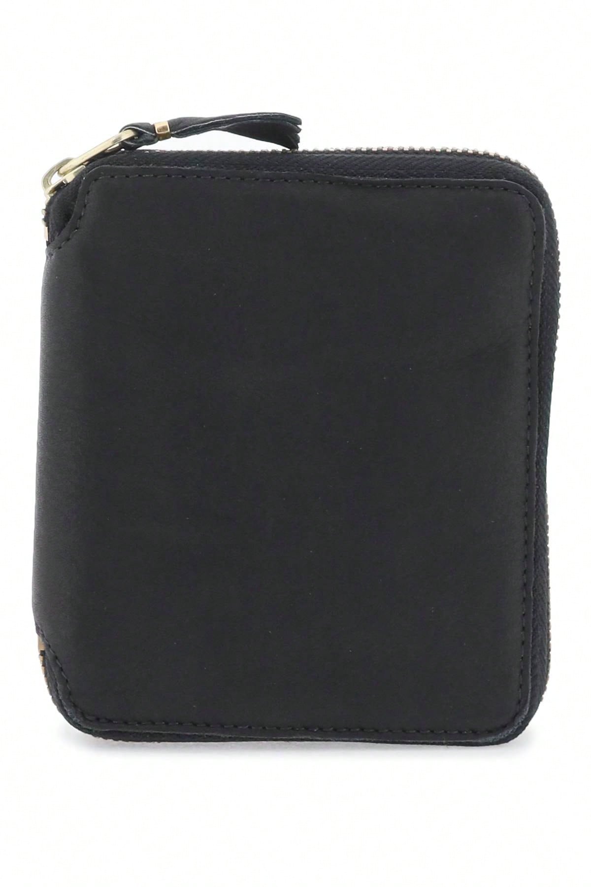 аппаратный кошелек d cent biometric wallet Кошелек Comme Des Garcons Кошелек из мытой кожи на молнии, черный