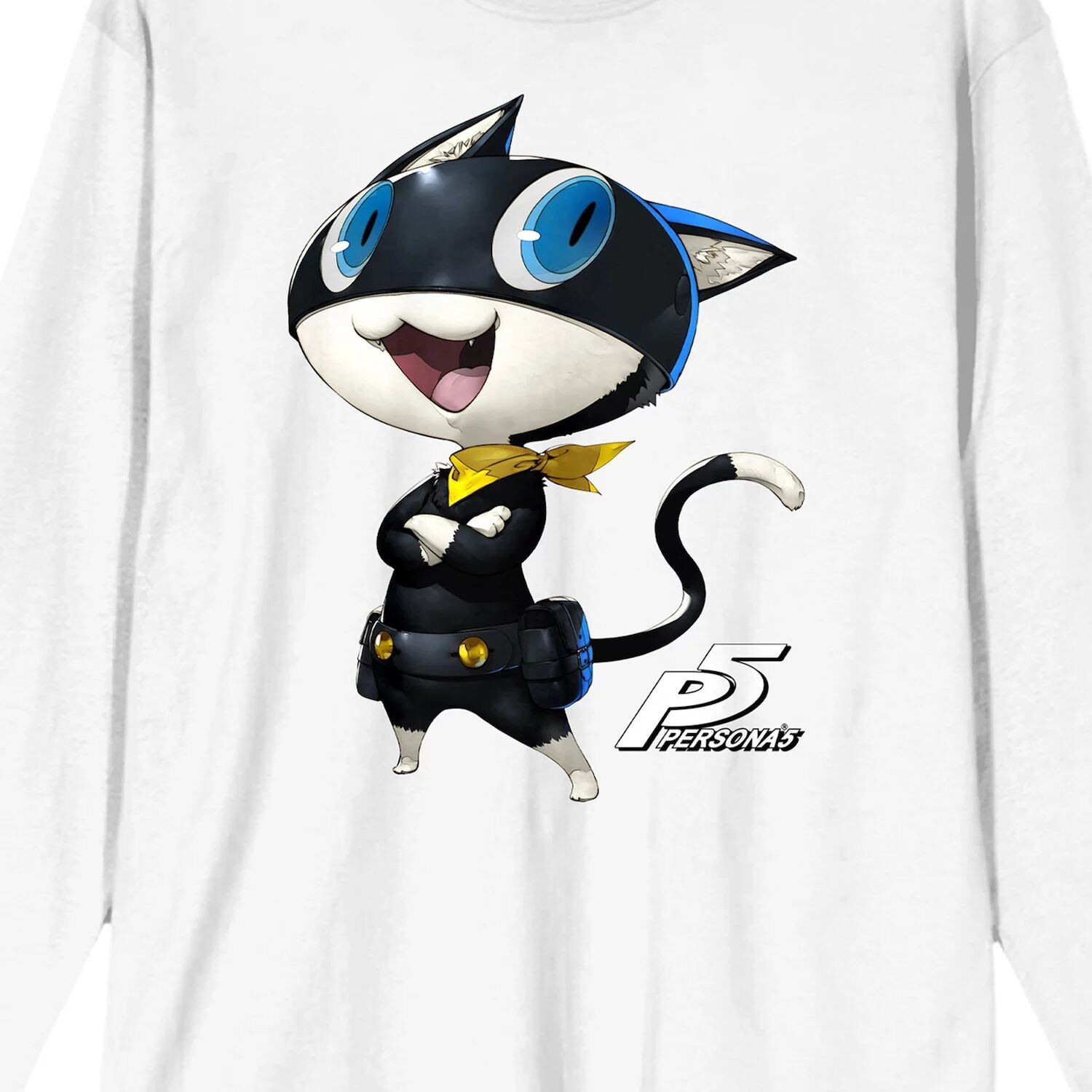 

Мужская футболка с длинными рукавами Persona 5 Morgana Licensed Character