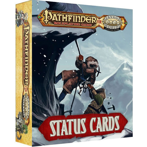 

Ролевая игра Studio 2 Publishing Pathfinder for Savage Worlds RPG: Status Cards