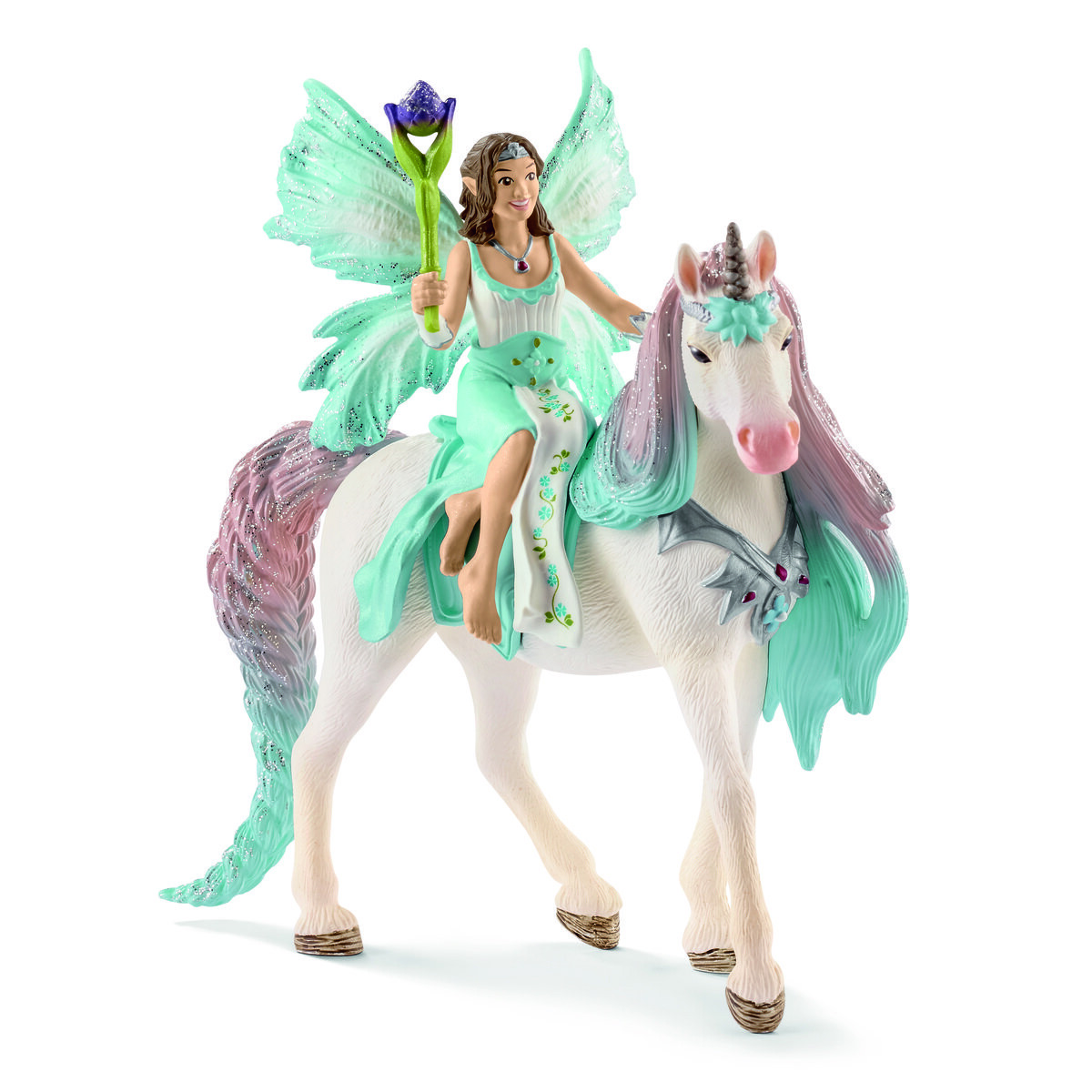 

Schleich, статуэтка, Фея Эйла с принцессой-единорогом, 70569