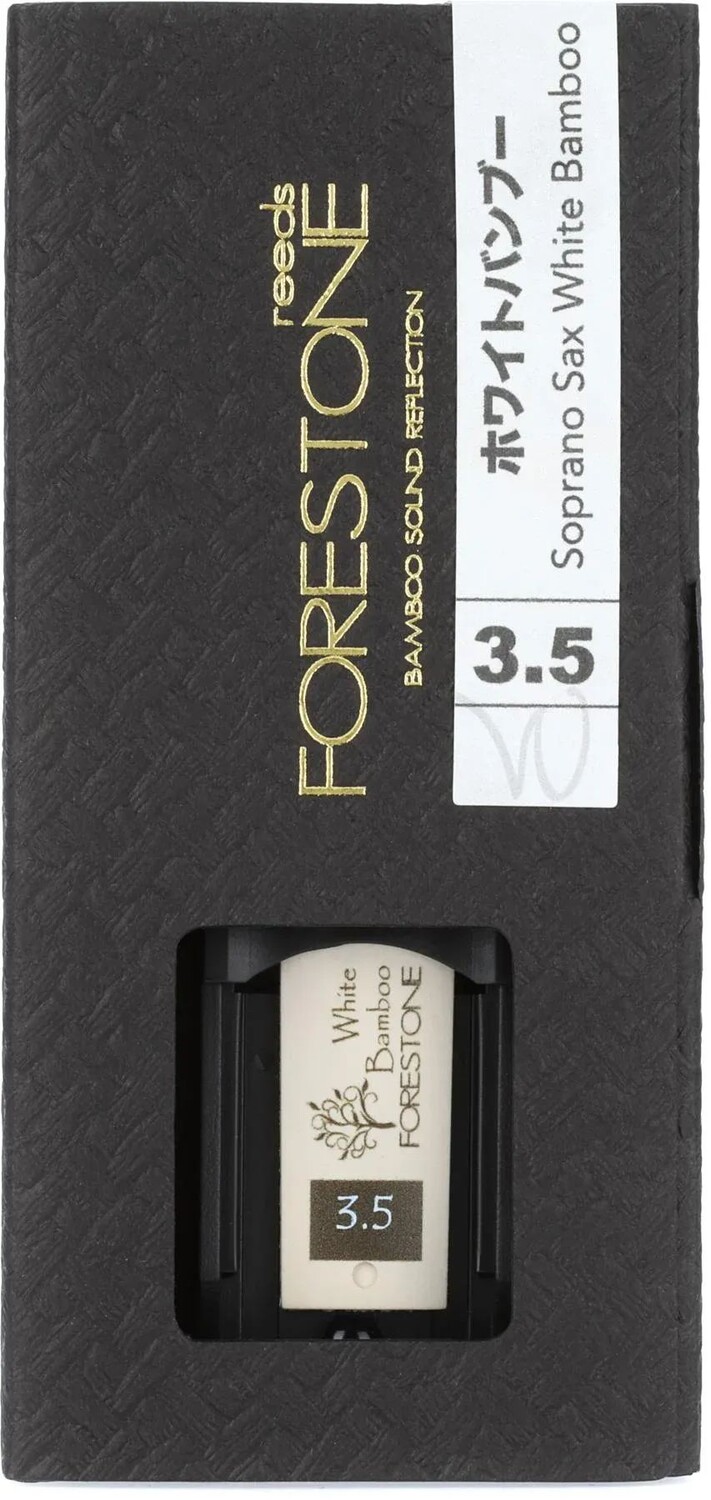 

Трость для саксофона сопрано Forestone Japan FSWS35, белая бамбуковая - 3,5
