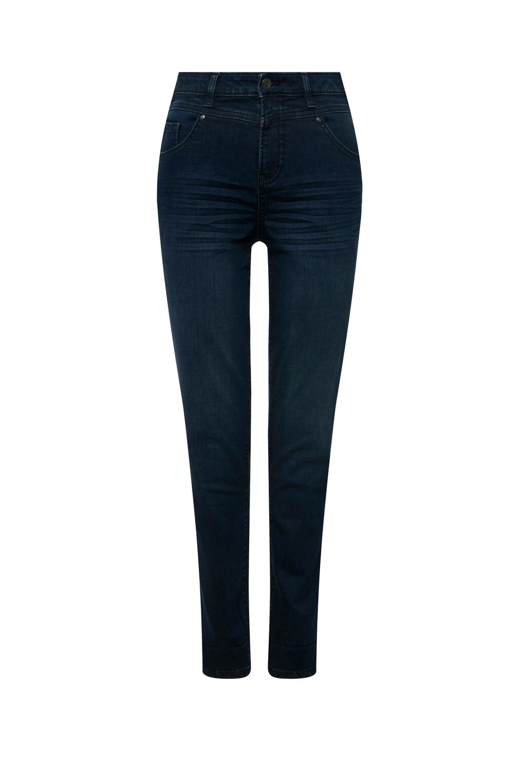 

Джинсы облегающие BAUCH-WEG HIGH WAIST 5-POCKET SUPERSTRETCH LAURASØN, темно-синий деним