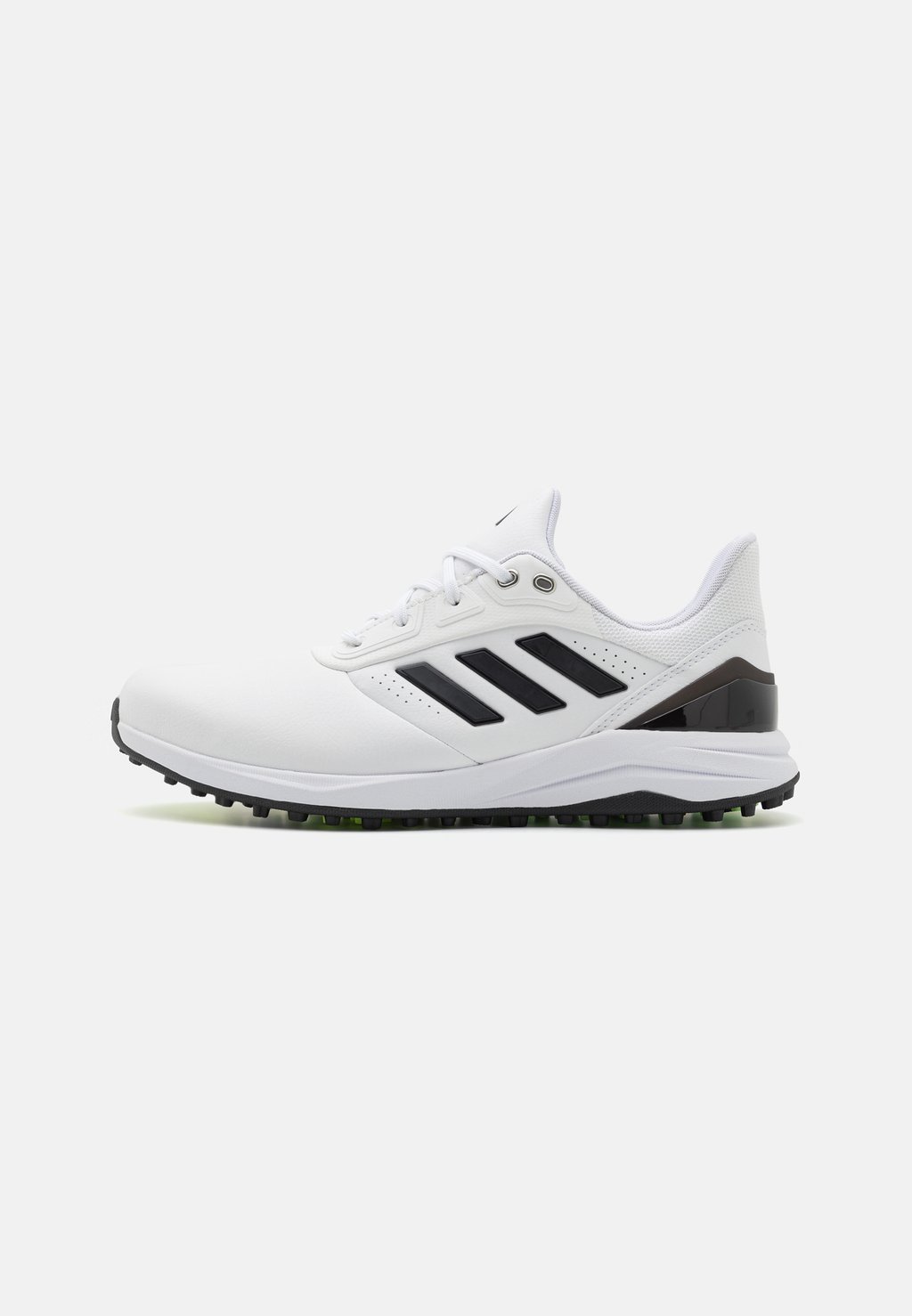 Обувь для гольфа Solarmotion 24 adidas Golf, цвет cloud white/core black/green spark