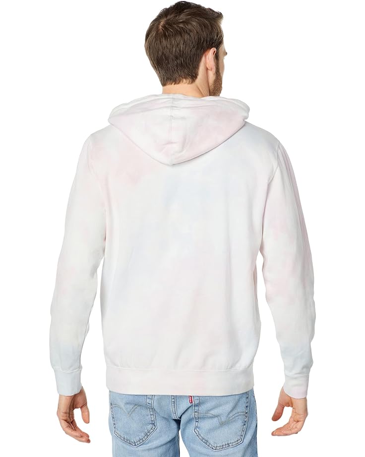 Худи RVCA Latitude Hoodie, цвет White/Tie-Dye худи rvca latitude hoodie