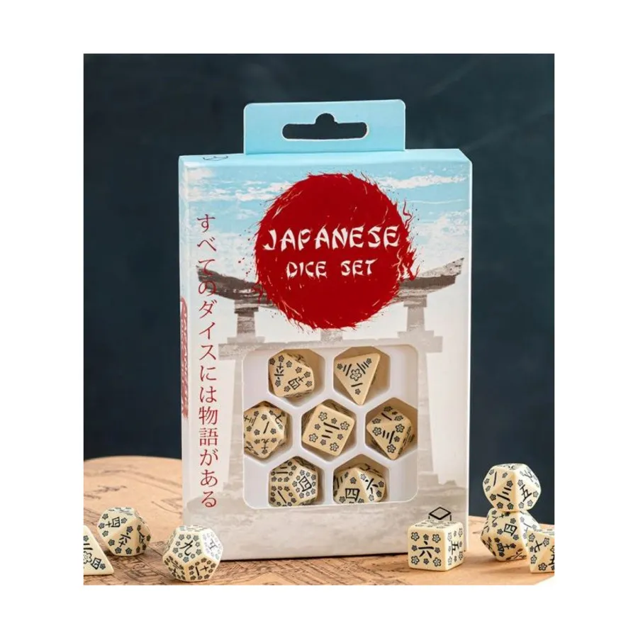 

Японский поли-набор - Камень последних слов (7), Japanese Dice