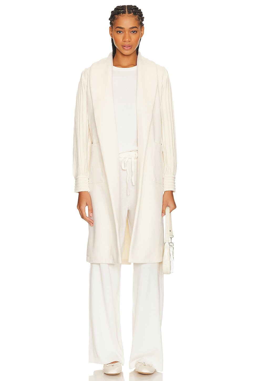 

Свитер Splendid Ivy Mix Wool Coat, цвет Snow