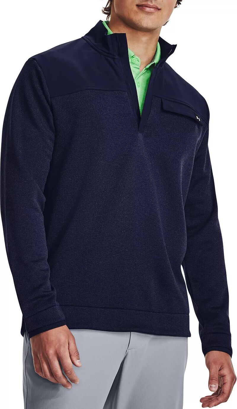 

Мужской свитер Under Armour Storm, флисовый свитшот на молнии 1/2