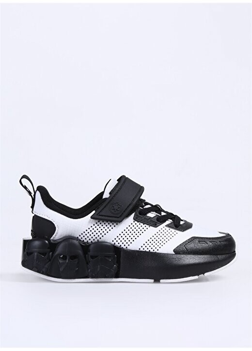 

Черные - Белые прогулочные кроссовки для мальчиков 23YSL8467 adidas, черный