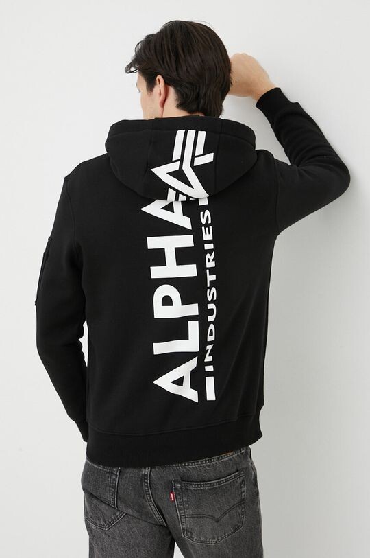 

Толстовка Alpha Industries, черный