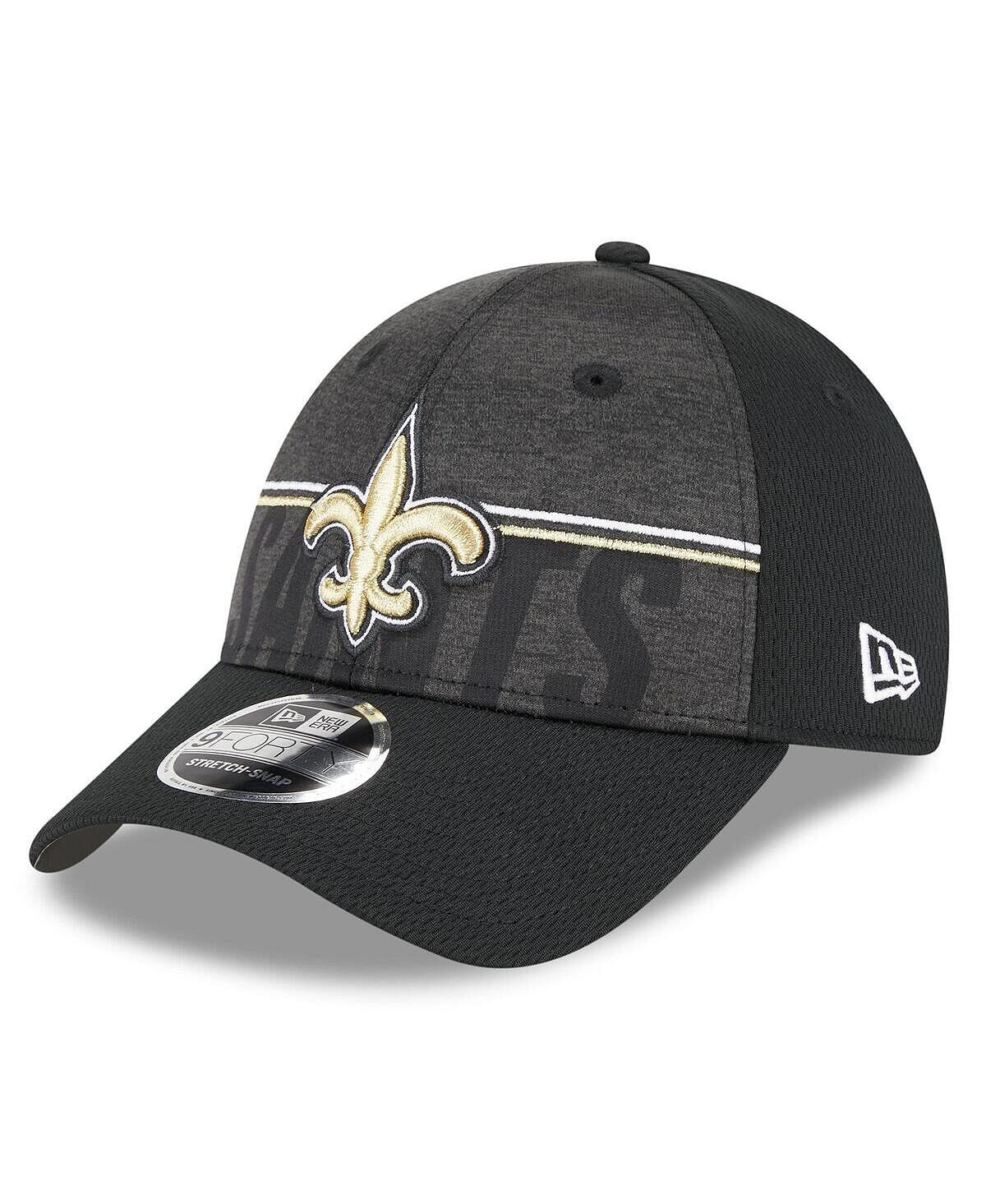 

Мужская черная регулируемая кепка New Orleans Saints 2023 NFL Training Camp 9FORTY New Era