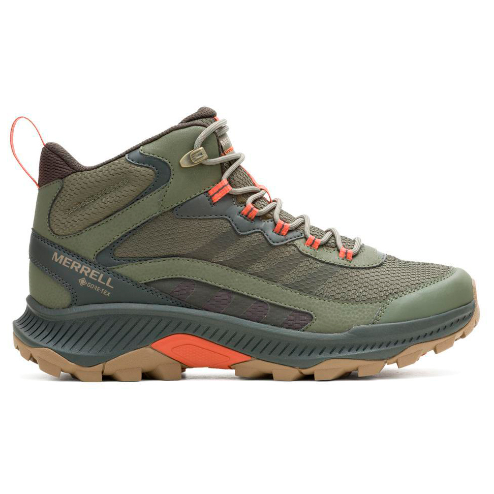 

Походная обувь Merrell Speed Strike 2 Mid GTX, оливковый