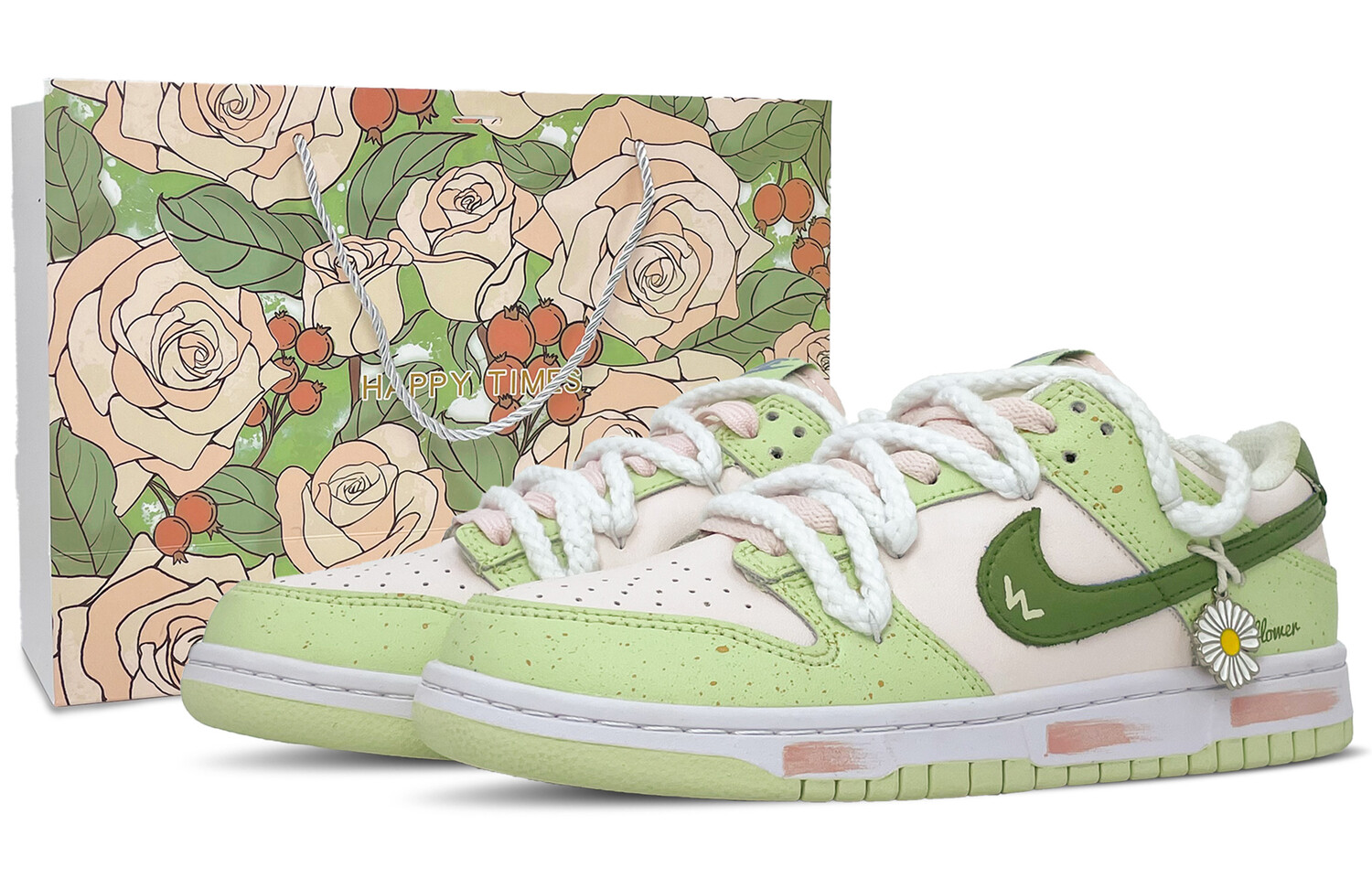 

Женские кроссовки для скейтбординга Nike Dunk, Keylime
