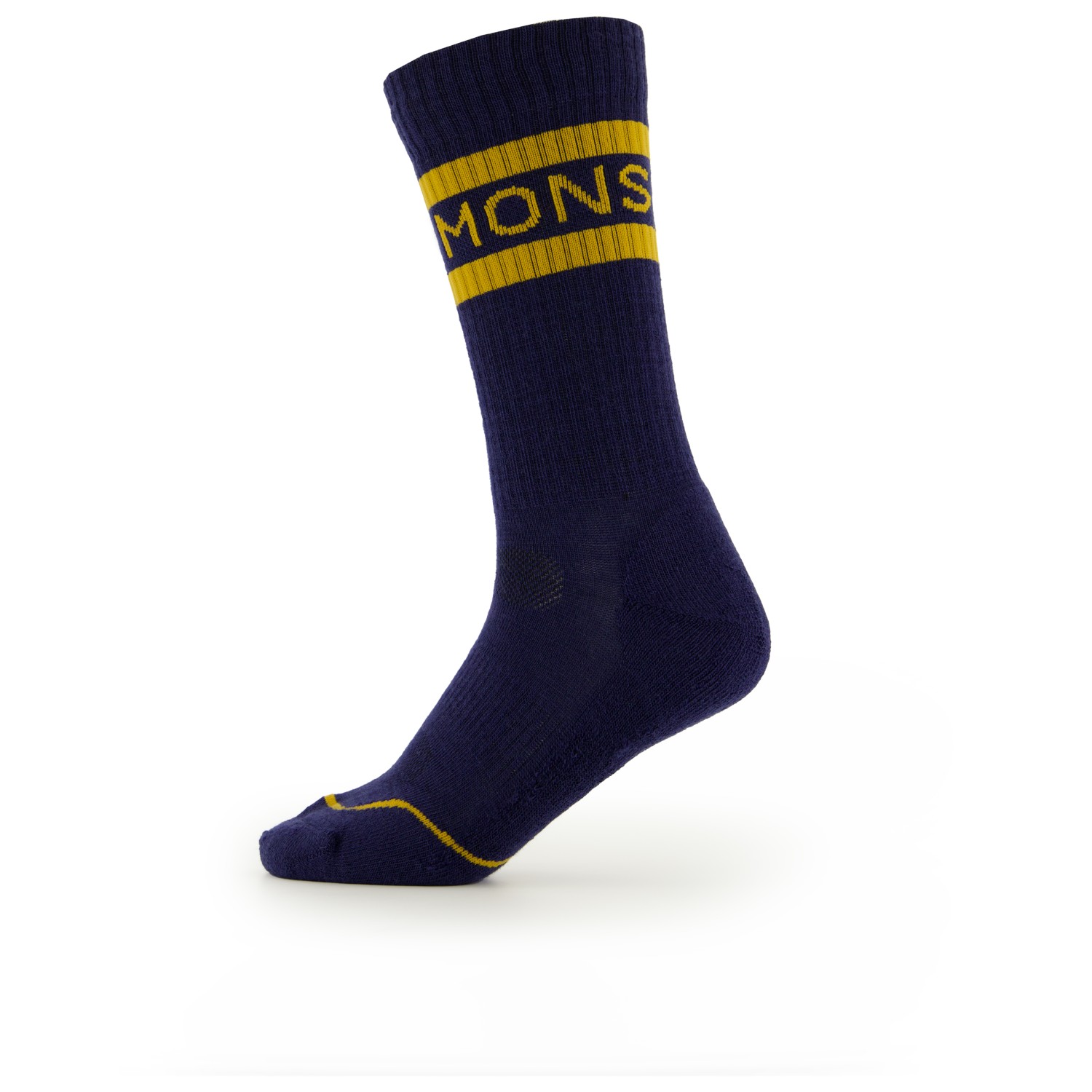 Велосипедные носки Mons Royale Signature Crew Sock, цвет Navy/Honey