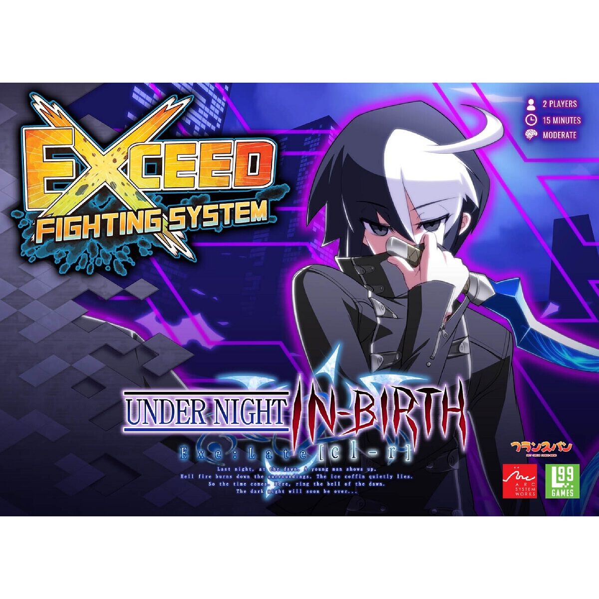 

Настольная игра Exceed Fighting System Under Night In-Birth Seth Box Game