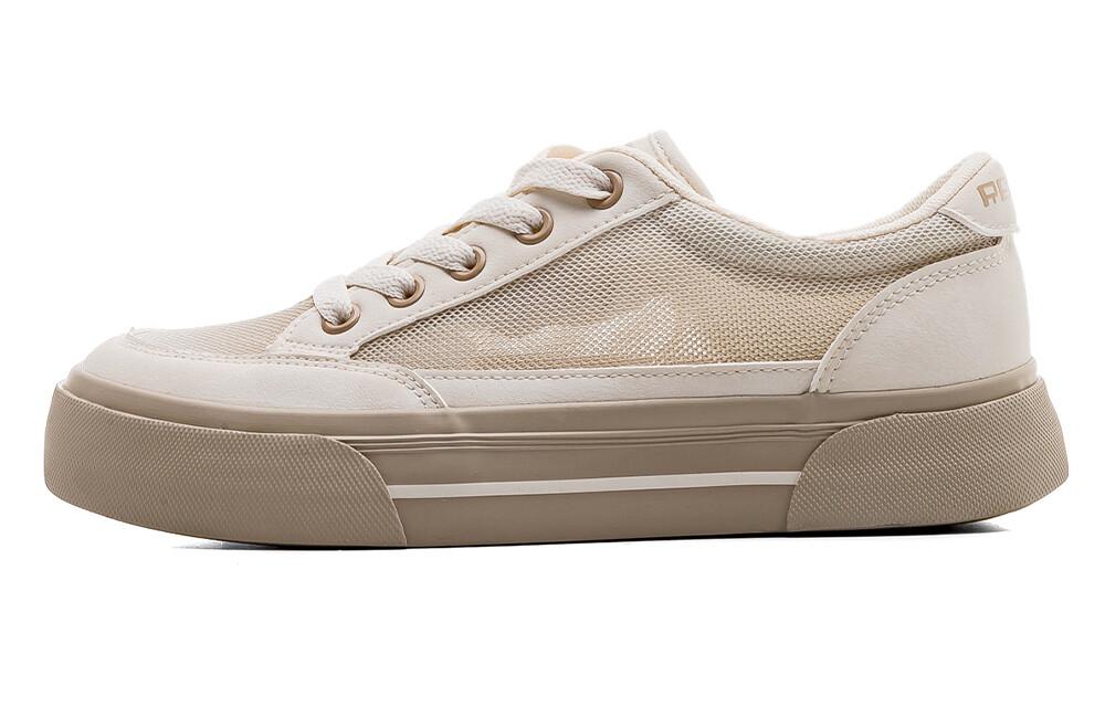 

Кроссовки RENBEN Skateboarding Shoes Women's Low-top, коричневый