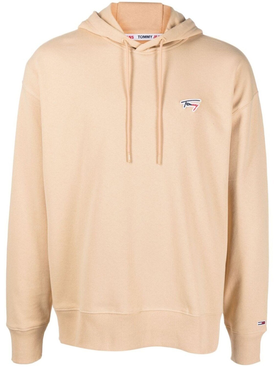 

Tommy Jeans худи с кулиской и логотипом, нейтральный цвет