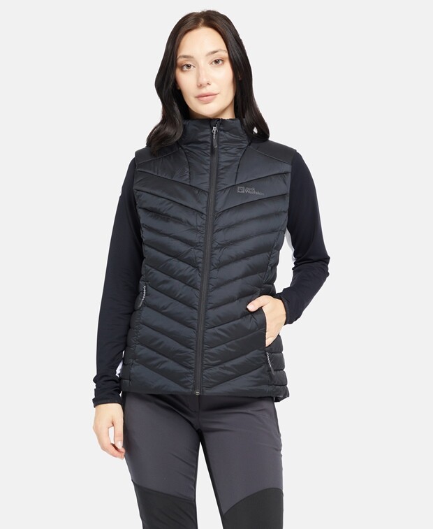 

Мягкий пуховик Jack Wolfskin, черный