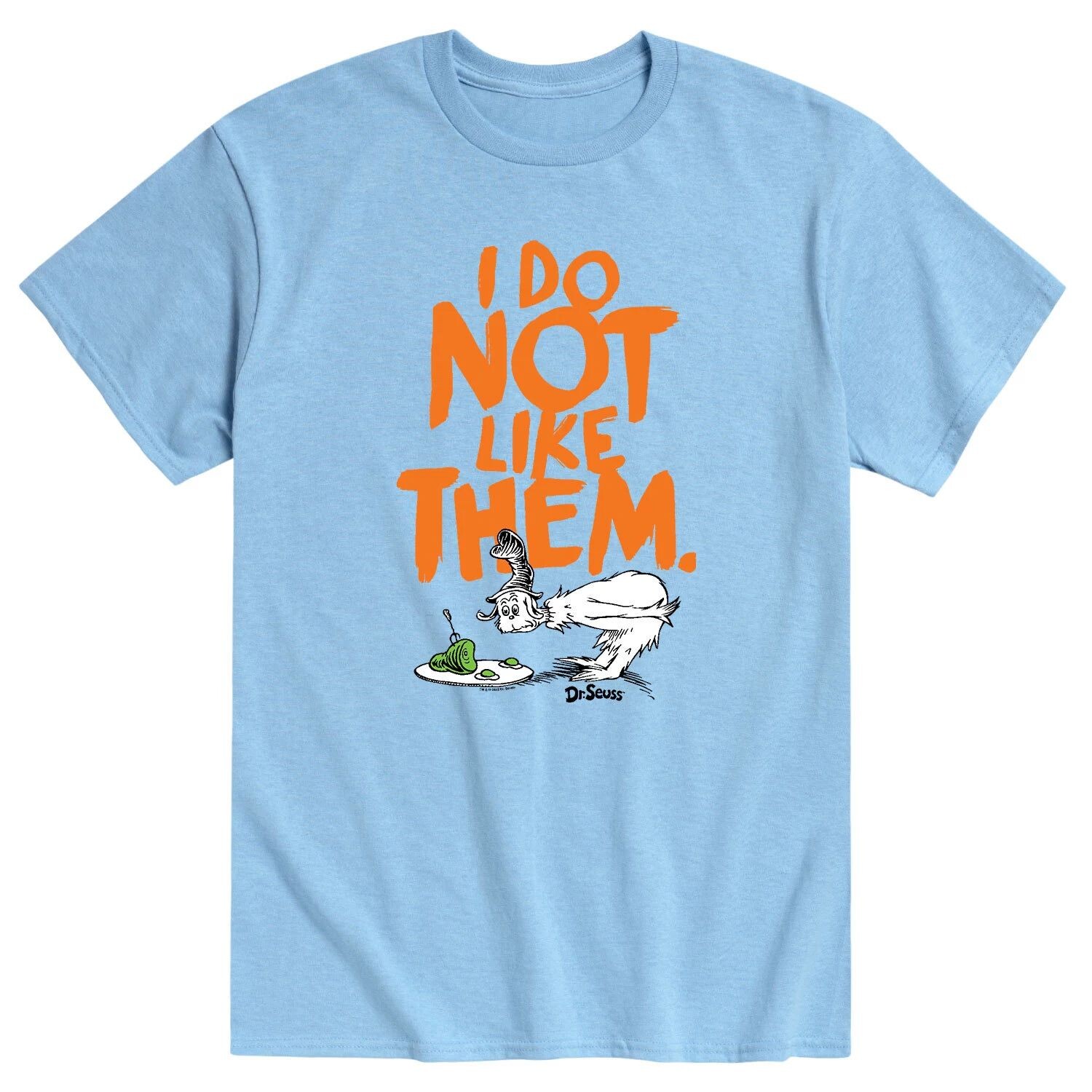 

Мужская футболка Dr. Seuss I Do Not Like Them Licensed Character