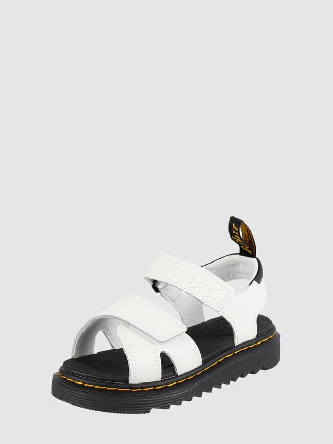 

Кожаные босоножки модель "Vossie" Dr. Martens, белый