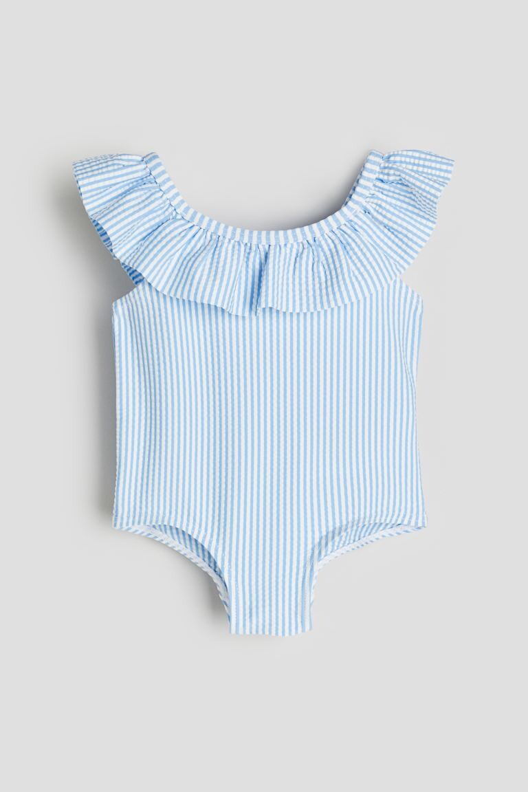 

Купальник с воланами H&M, синий