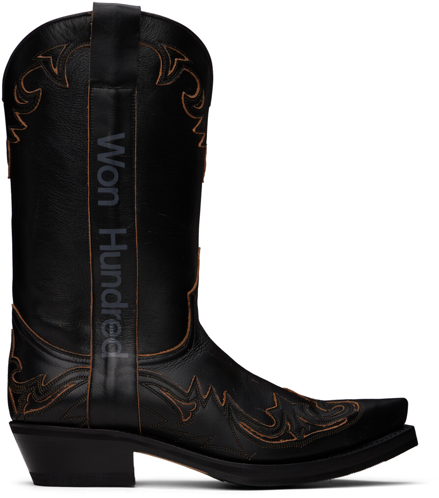 

Черные ботинки Sendra Edition Bogota Won Hundred