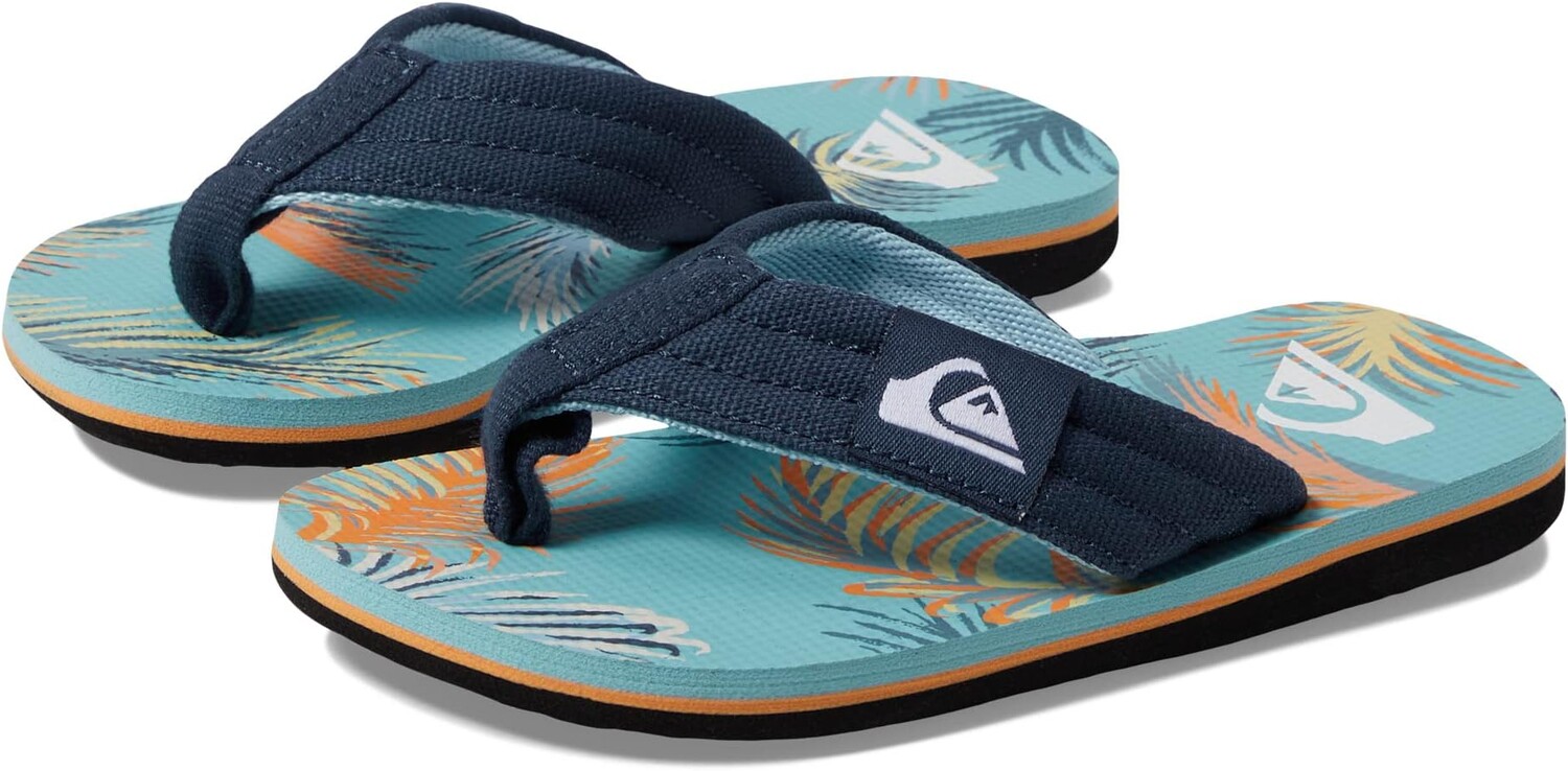 

Шлепанцы Quiksilver Kids Molokai Layback II Flip Flops Quiksilver, цвет Blue 2