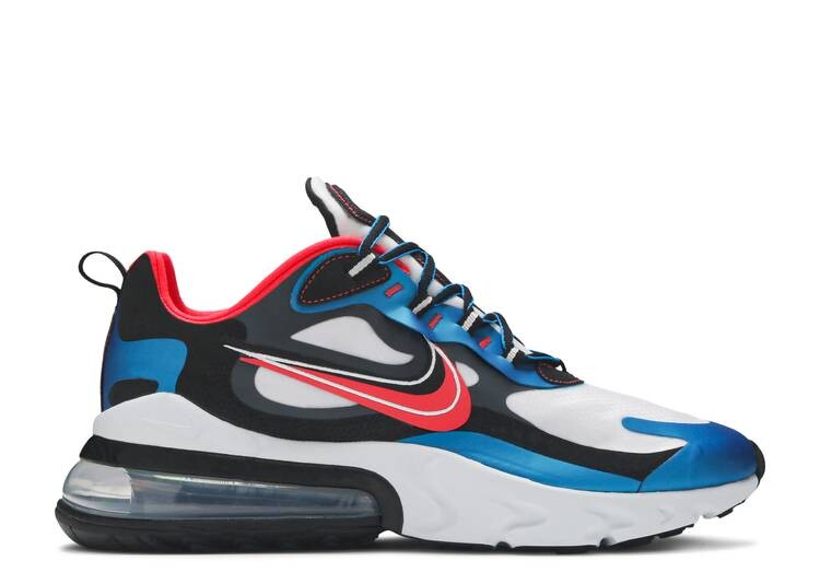 

Кроссовки Nike AIR MAX 270 REACT 'TIME CAPSULE', синий, Синий;серый