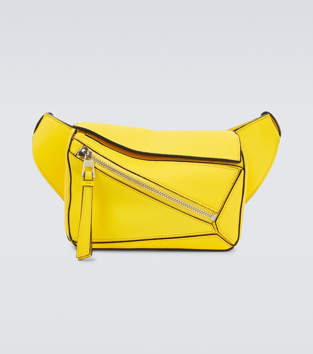 

Кожаная поясная сумка Puzzle Mini Loewe, желтый