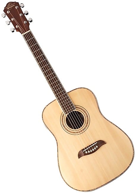 Акустическая гитара Oscar Schmidt Model OGHS - 1/2 Size Natural Finish Acoustic Guitar -Great 4 Kids