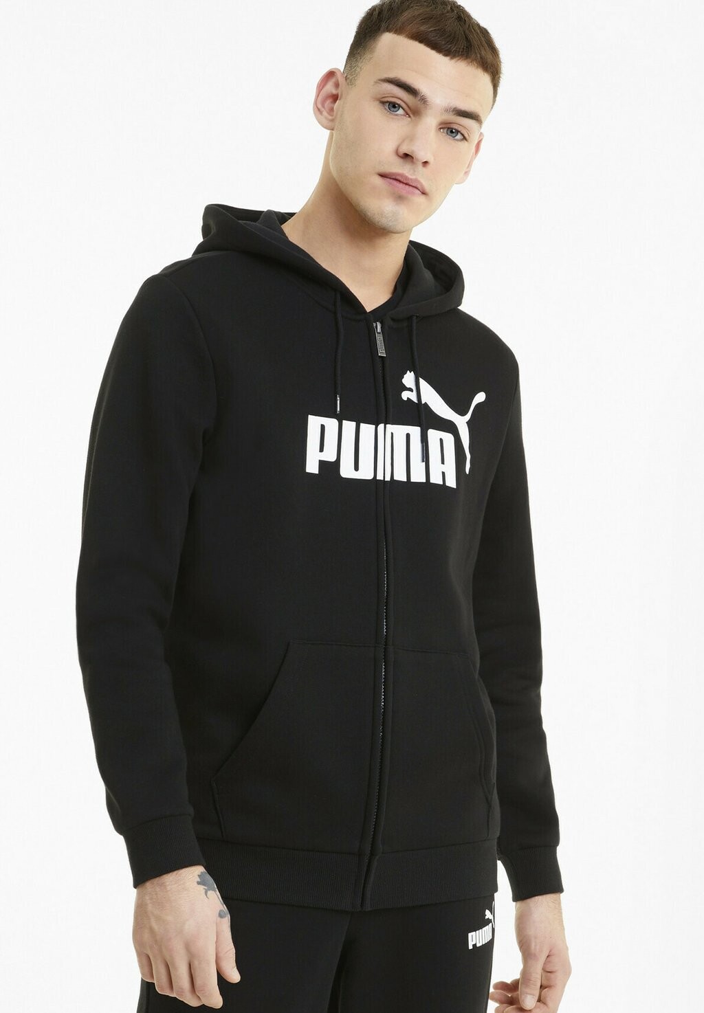 

Толстовка на молнии Puma, черный