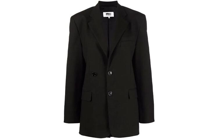 

Деловой костюм женский черный Maison Margiela