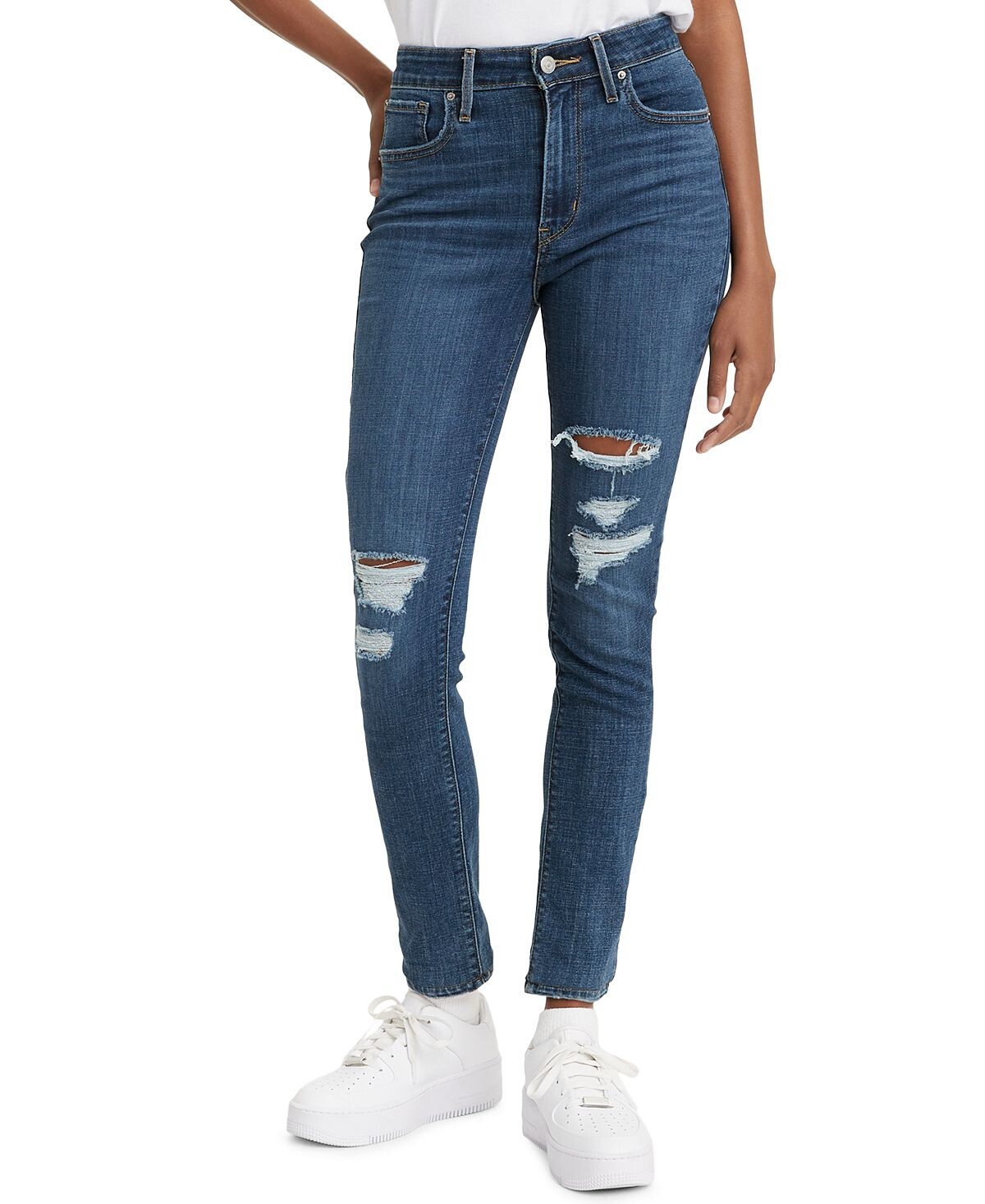 

Женские джинсы скинни 721 с высокой посадкой, короткая длина Levi's