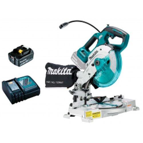 

Аккумуляторная торцовочная пила Makita DLS600Z SET с набором