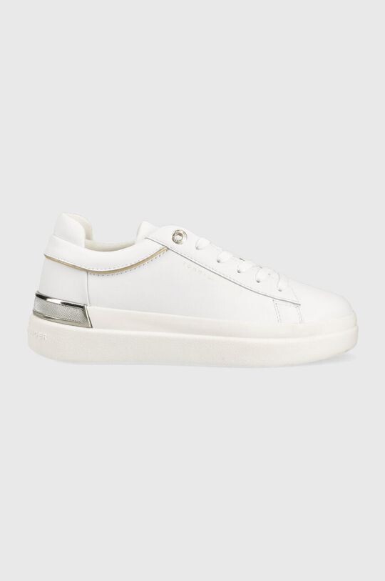 

Кожаные кроссовки LUX METALLIC CUPSOLE SNEAKER Tommy Hilfiger, белый