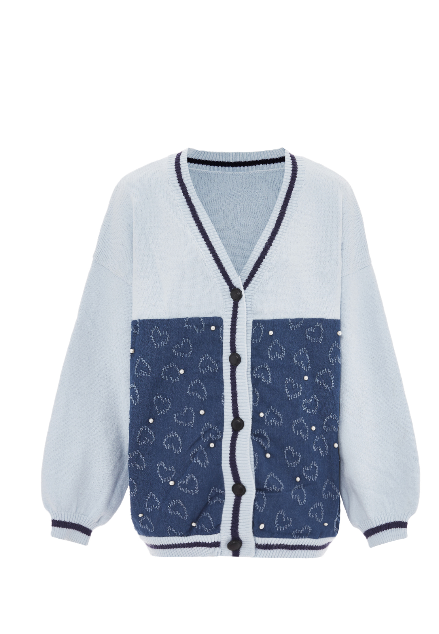 

Толстовка SANIKA Strickjacke, цвет Hellblau Marine